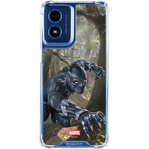 Marvel Black Panther In the Jungle Moto G 5G (2024) Clear Case